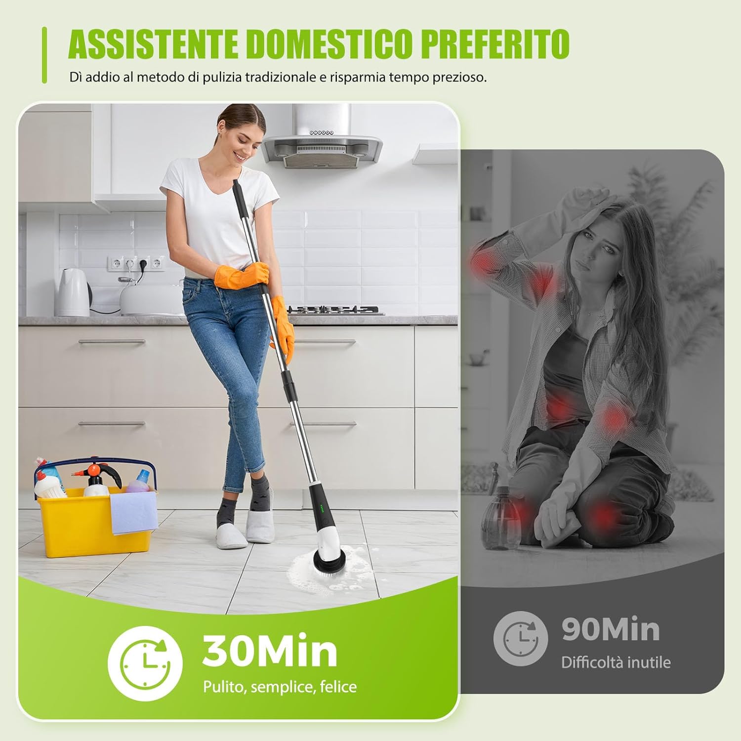 PowerSpin Pro Home Scrub Brush